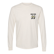 MAKINA x MOON Long Sleeve Vintage White T