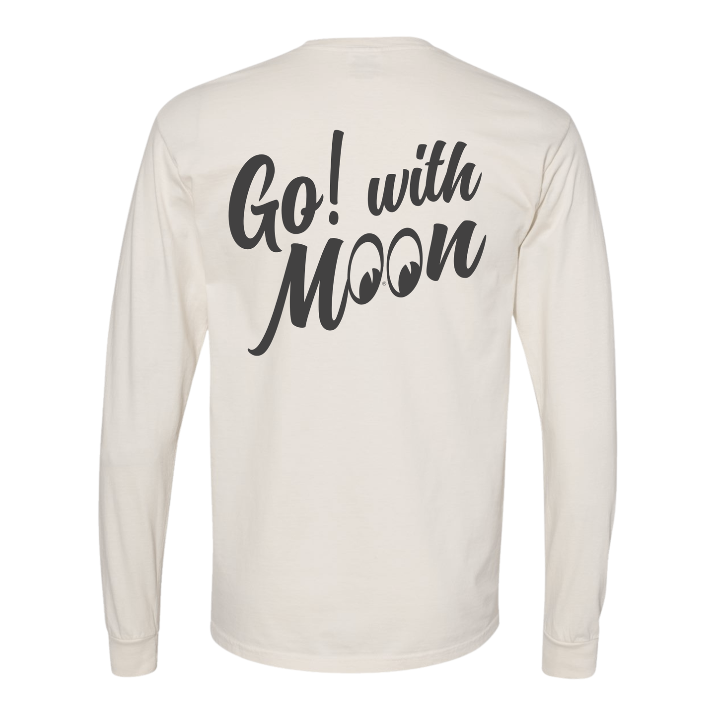 MAKINA x MOON Long Sleeve Vintage White T