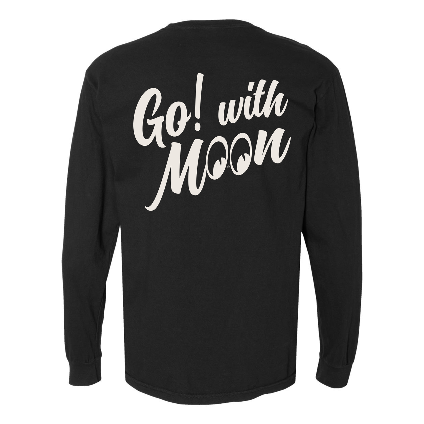 MAKINA x MOON Long Sleeve Black T
