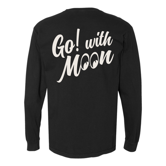 MAKINA x MOON Long Sleeve Black T