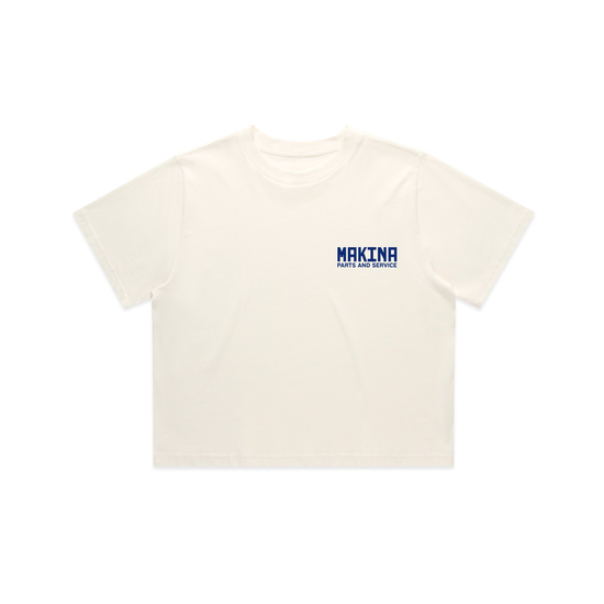 MAKINA Parts & Service Women's Crop T
