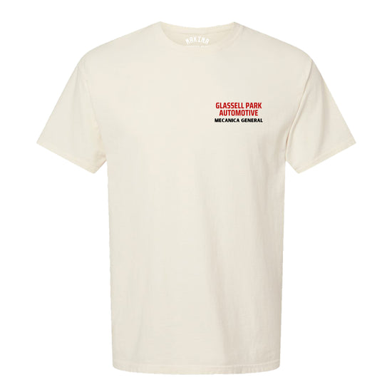 Glassell Park Automotive Mecanica General Tee - Ivory